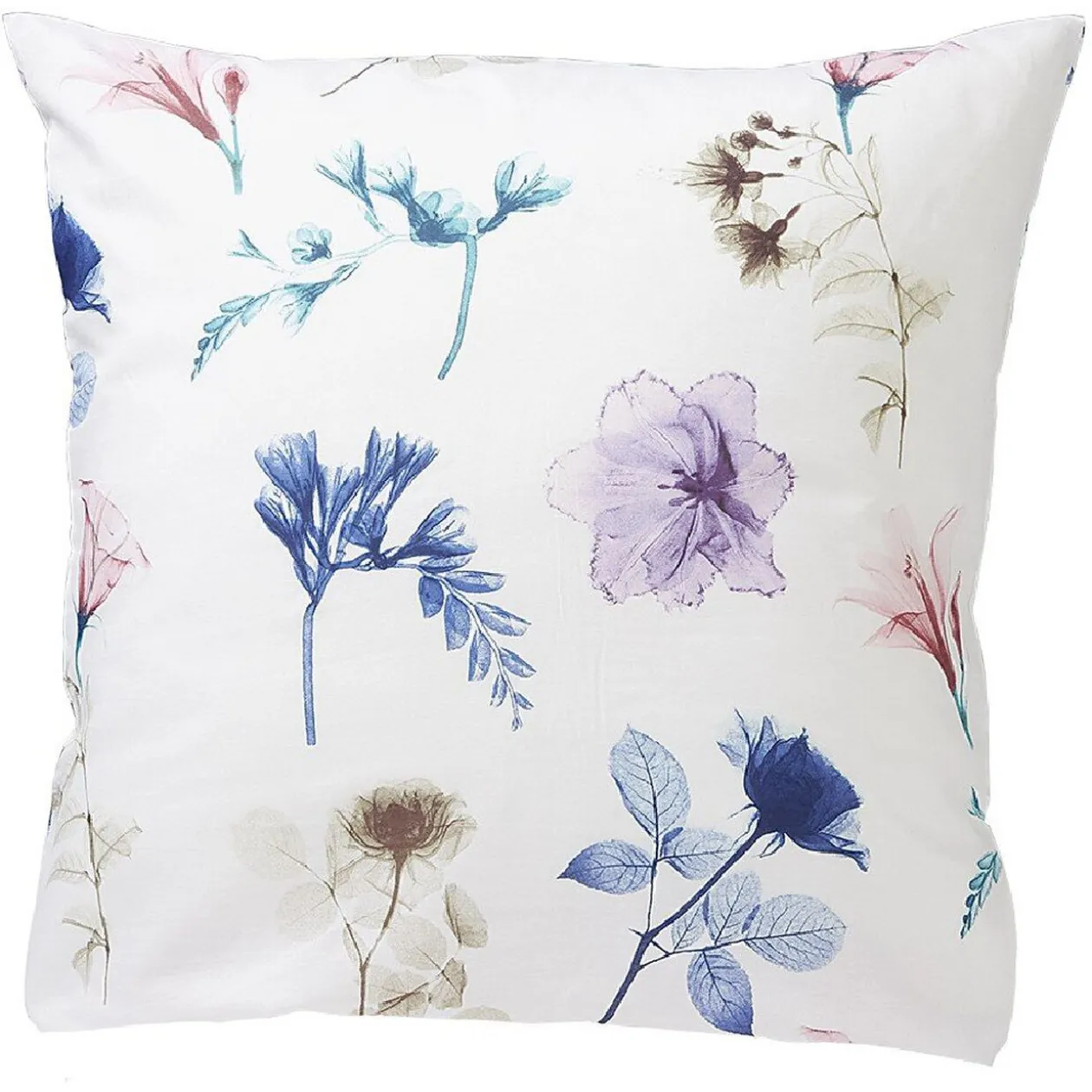 Parure de lit motif fleurs 260 x 240 cm