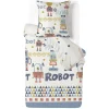 Parure de lit Robotik L200X140 cm et 1 taie d'oreiller