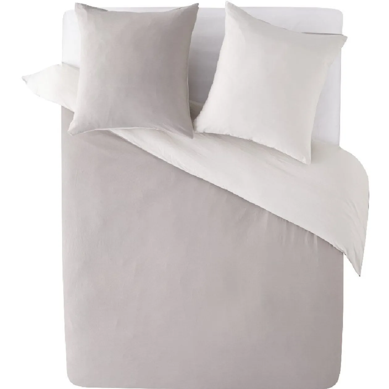 Parure de lit réversible 2 personnes 240 x 260 cm