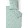 Parure de lit verte motifs étoiles grises 1 personne