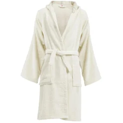 Peignoir coton beige taille S/M