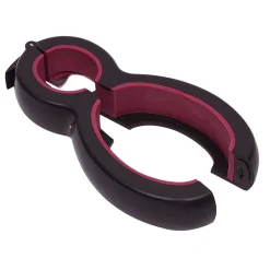 Pince multifonction 6en1 ouvre bouteille et bocal noir et rouge