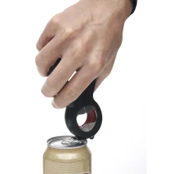 Pince multifonction 6en1 ouvre bouteille et bocal noir et rouge