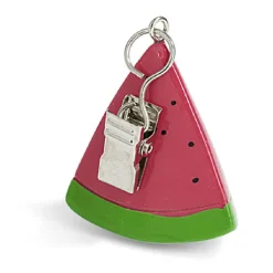 Pince nappe exotique perroquet pastèque ananas ou flamant x4