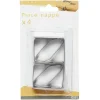 Pince nappe inox x4