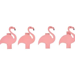 Pince nappe motif tropical x 4