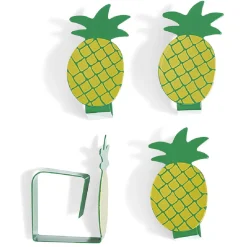 Pince nappe pastèque ananas ou flamant rose x4
