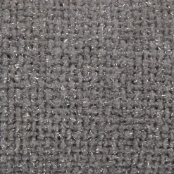 Plaid à franges en polyester