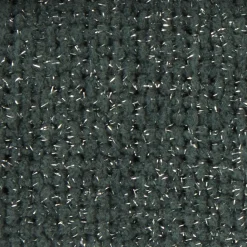 Plaid à franges en polyester