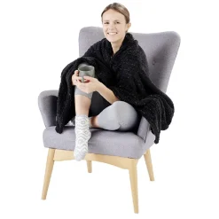 Plaid châle en polyester