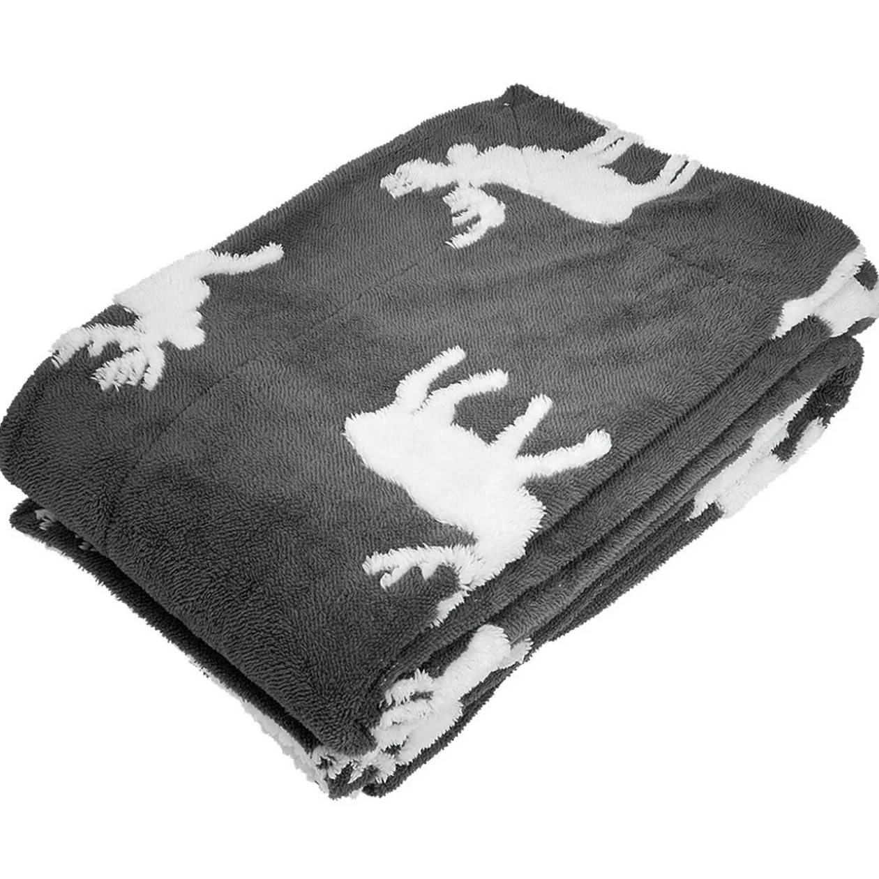 Plaid de Noël Jacquard Sherpa 3 coloris