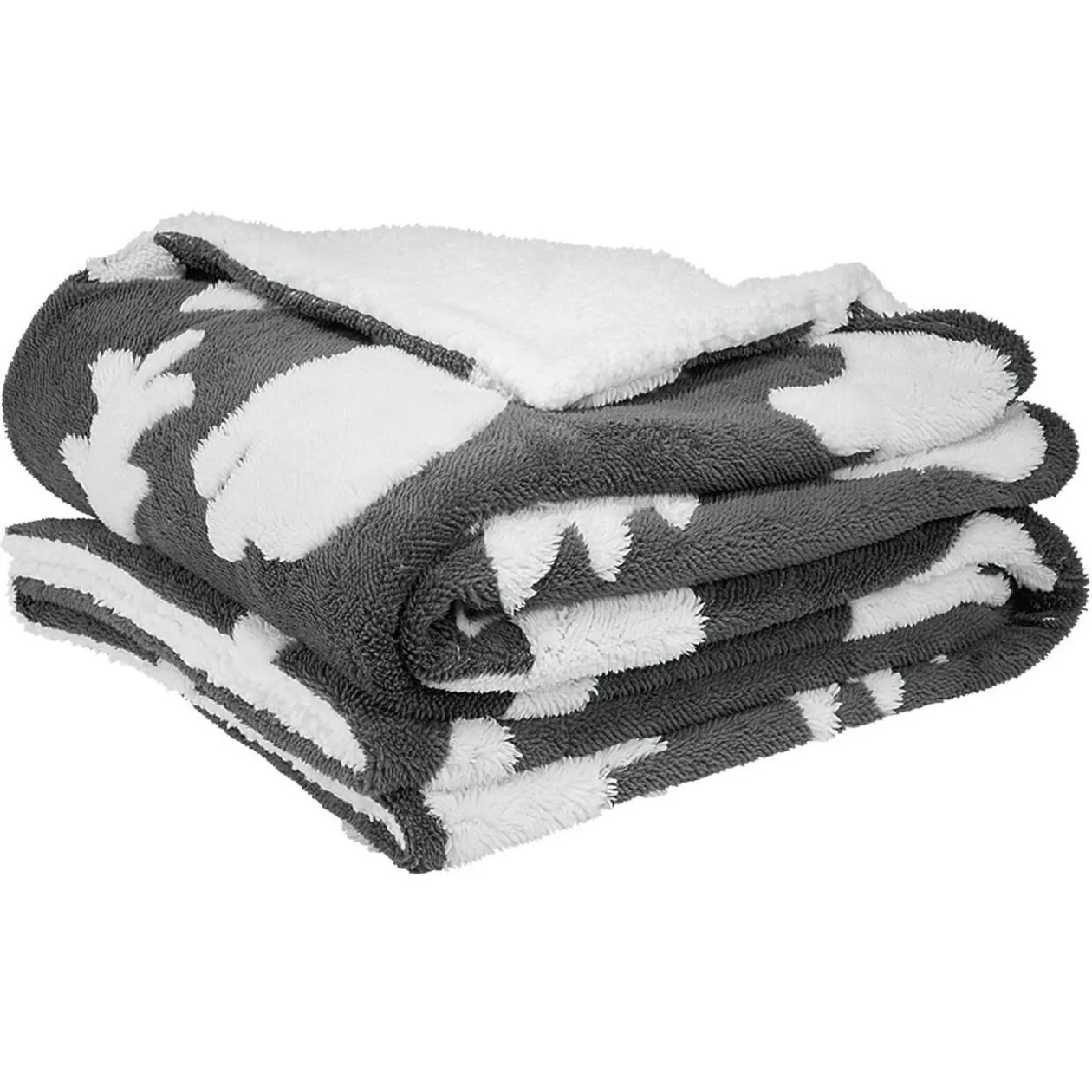 Plaid de Noël Jacquard Sherpa 3 coloris