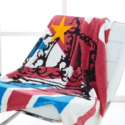 Plaid design London couronne