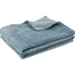 Plaid en flanelle effet jacquard 150x200 cm