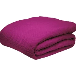 Plaid en microfibre design pop corn 127x152 cm