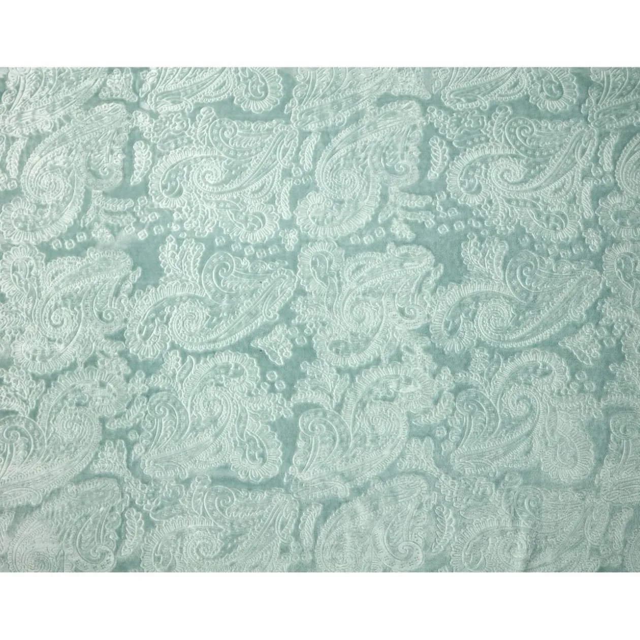 Plaid en polyester et flanelle