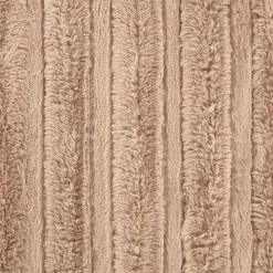 Plaid en polyester imitation fourrure et tissu sherpa 127x152 cm