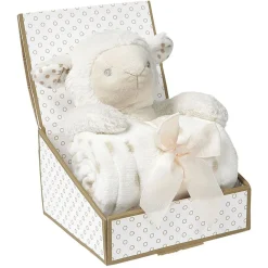 Plaid enfant avec peluche