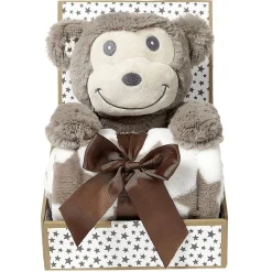 Plaid enfant avec peluche