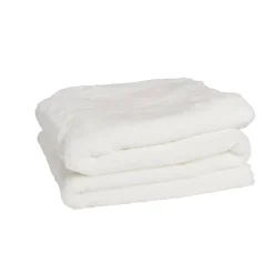 Plaid fausse fourrure - marron ou blanc