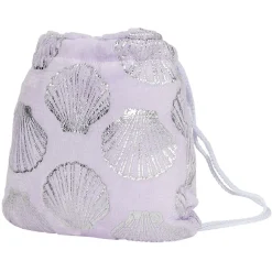 Plaid flanelle sirène pour enfant avec sac de rangement