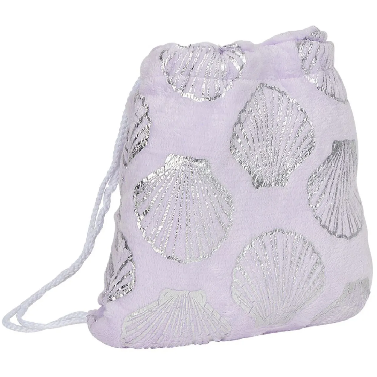 Plaid flanelle sirène pour enfant avec sac de rangement