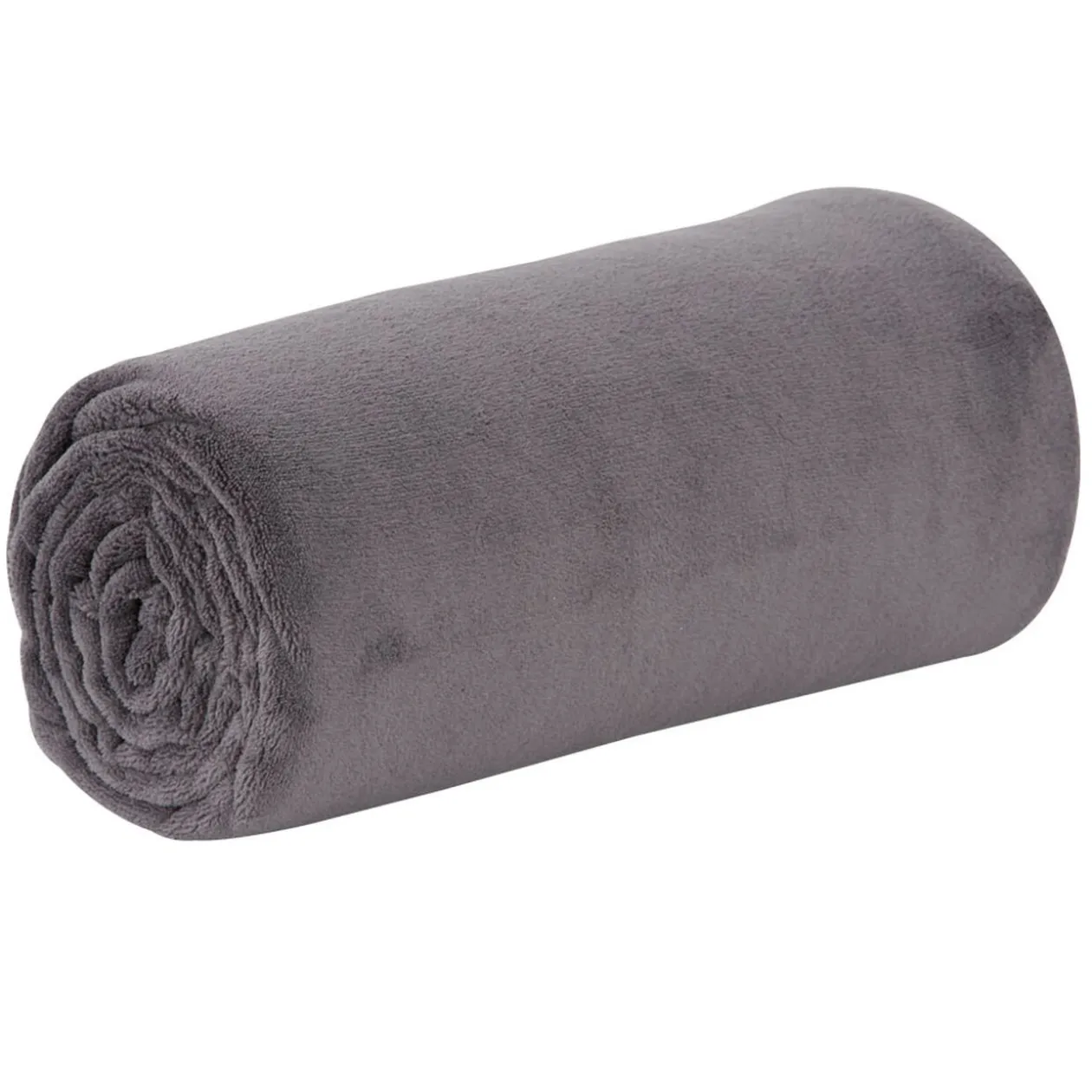 Plaid gris foncé uni