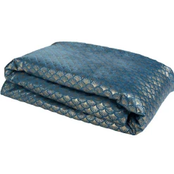 Plaid impression métallique