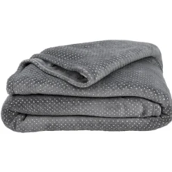 Plaid microfibre glitter