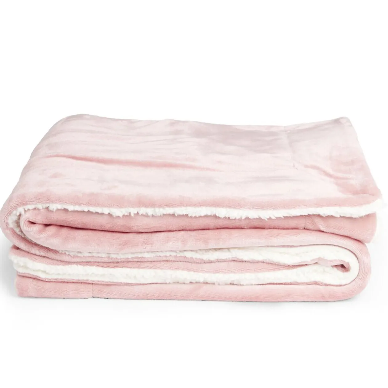 Plaid pilou pilou rose 127x152cm