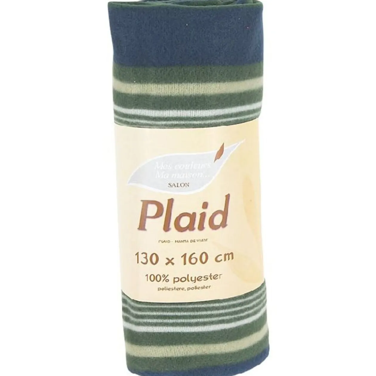 Plaid polaire imprimé 1 personne