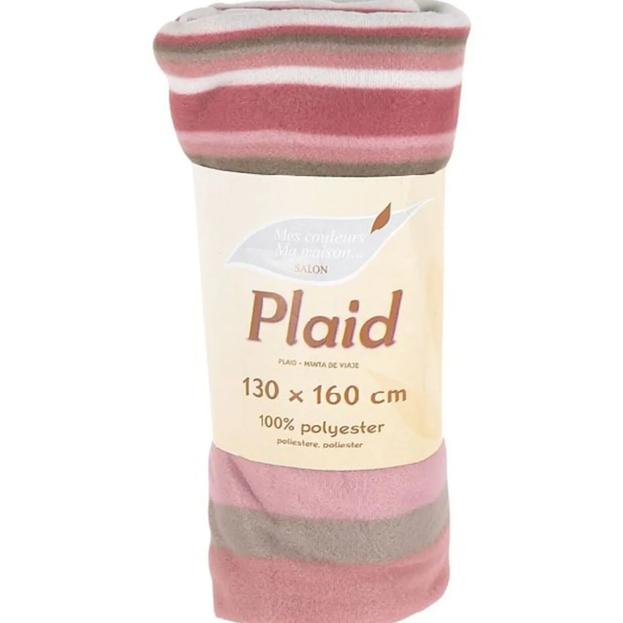 Plaid polaire imprimé 1 personne