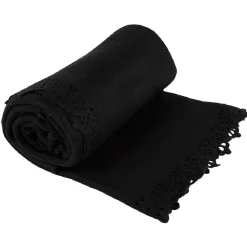 Plaid polaire uni en polyester