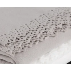 Plaid polaire uni en polyester