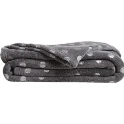 Plaid sherpa à paillettes