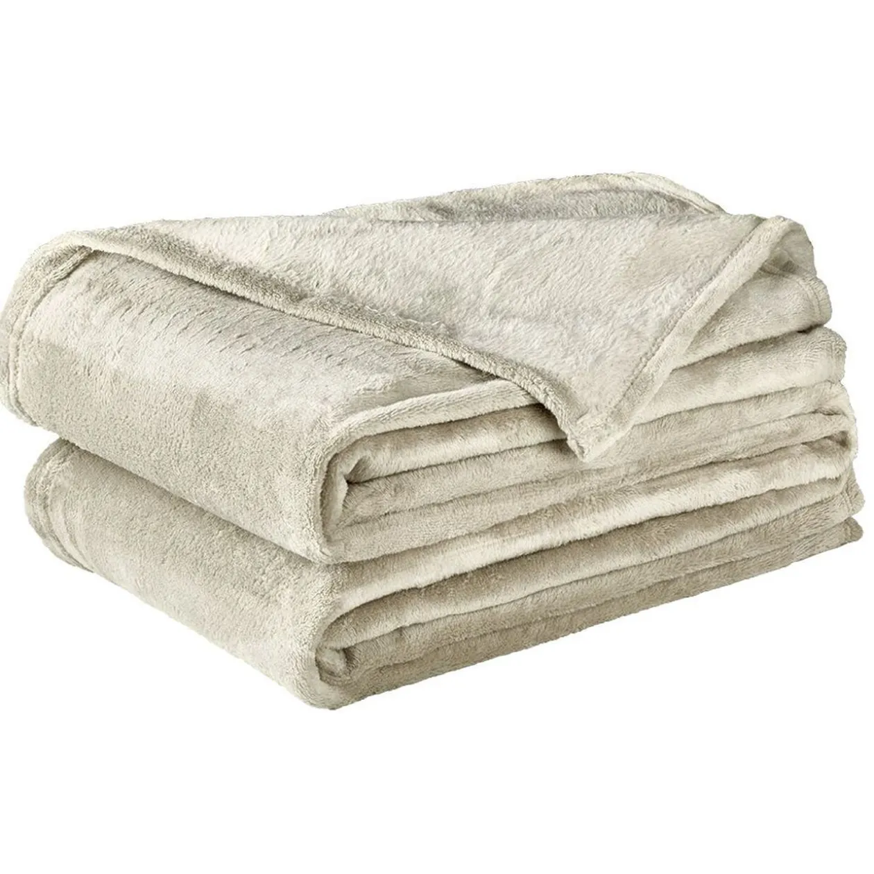 Plaid XXL flanelle uni 180x200 cm