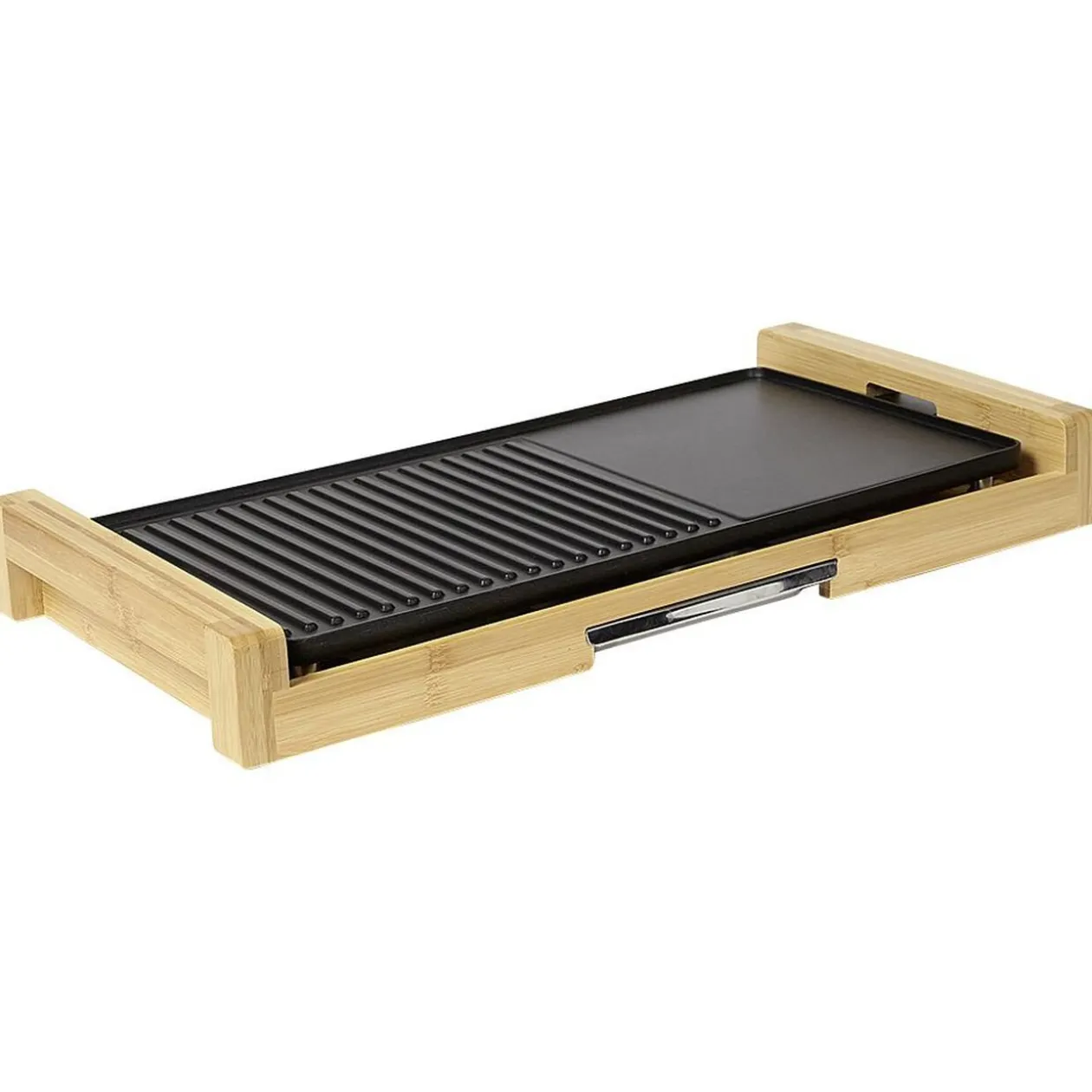 Plancha grill en bambou 1500W