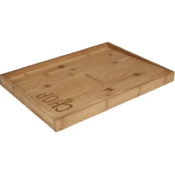 Planche à découper inclinée en bambou