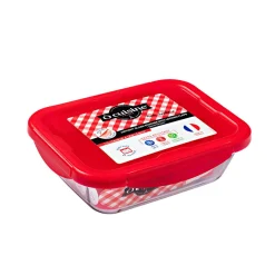 Plat à four avec couvercle hermétique Ô Cuisine 24x18 cm