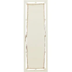 Plat de présentation à LED 30x12cm bois beige