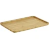 Plateau rectangulaire bambou naturel