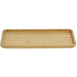 Plateau rectangulaire bambou naturel