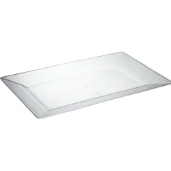 Plateau réutilisable transparent x10