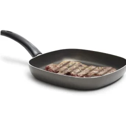 Poêle grill antiadhésif 26 cm noir