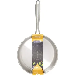 Poêle inox gris Ø24cm