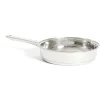 Poêle tous feux dont induction inox gris Ø24cm