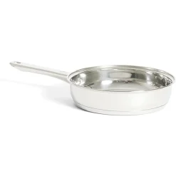 Poêle tous feux dont induction inox gris Ø24cm