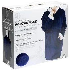 Poncho plaid H90X75cm