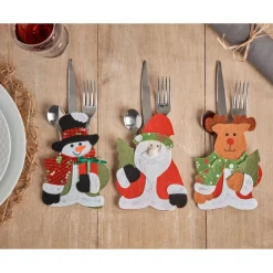 Porte couvert personnage de noël