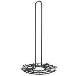 Porte essuie tout fer noir Ø15,5xH28,5cm